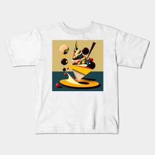 Otherworldly Dessert - Abstract Art Style Kids T-Shirt